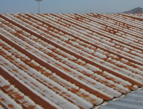 Impermeabilização telhado metálico